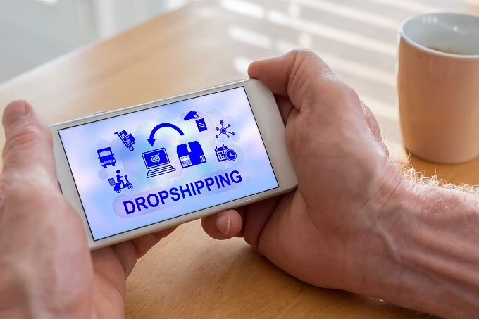 dropshipping, telefon, e-commerce