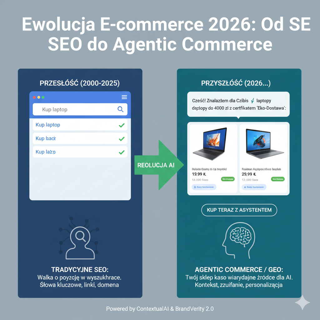 Artykuł 1: GEO i Agentic Commerce – Nowy Front Walki o Klienta w Erze AI