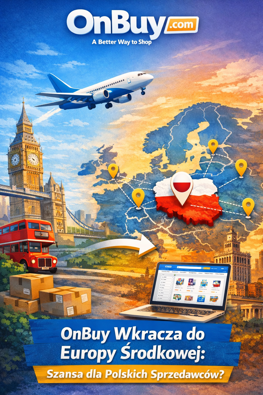 OnBuy.com – marketplace, który chce zmienić zasady gry w Europie. Czy Polska będzie jego kolejnym krokiem?