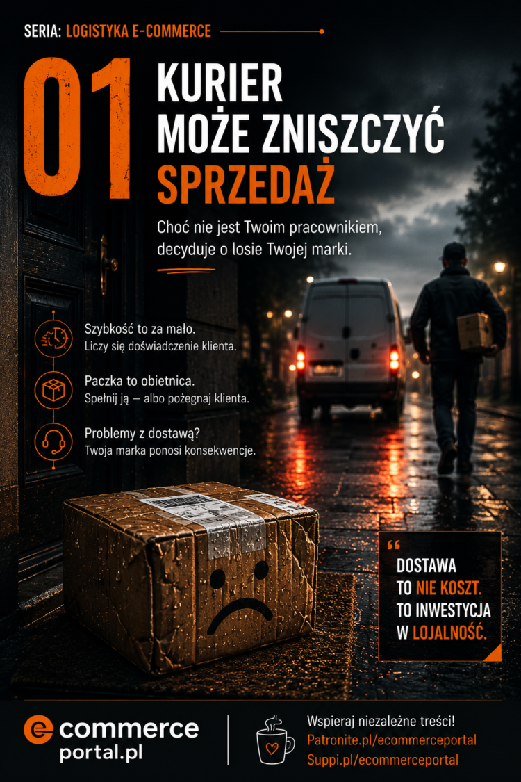 Kurier może zniszczyć sprzedaż. Jak dostawa wpływa na e-commerce?
